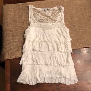 Forever 21 ruffle tank
